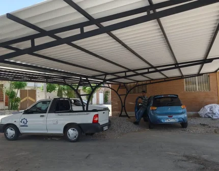 ساخت سایبان خودرو UPVC در کرمان